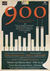 900 Recital Letterario da Novecento di A. Baricco